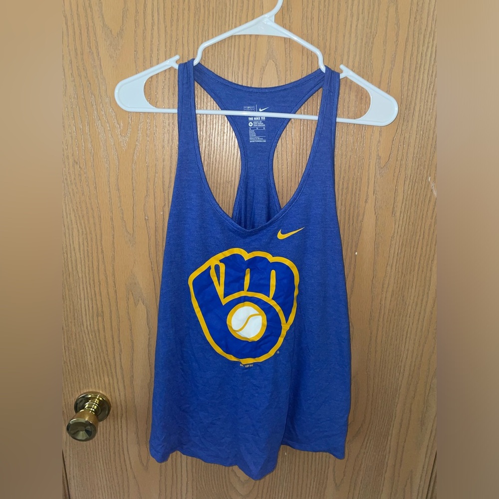 Nike Milwaukee Brewers Women’s sleeveless shirt XL
